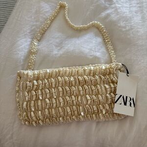 Zara Pearl Shoulder Bag